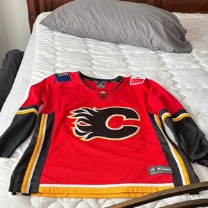 Fanatics Red NHL Licensed Jersey Calgary Flames